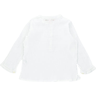 Chemise à manches longues de seconde main en coton pour bébé fille de 6 mois - Vue 2