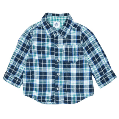 Chemise à manches longues de seconde main en coton pour bébé garçon de 6 mois - Vue 1