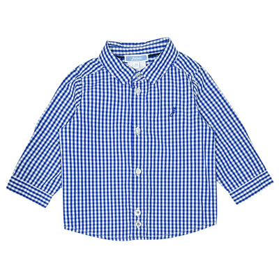 Chemise à manches longues de seconde main en coton pour bébé garçon de 6 mois - Vue 1