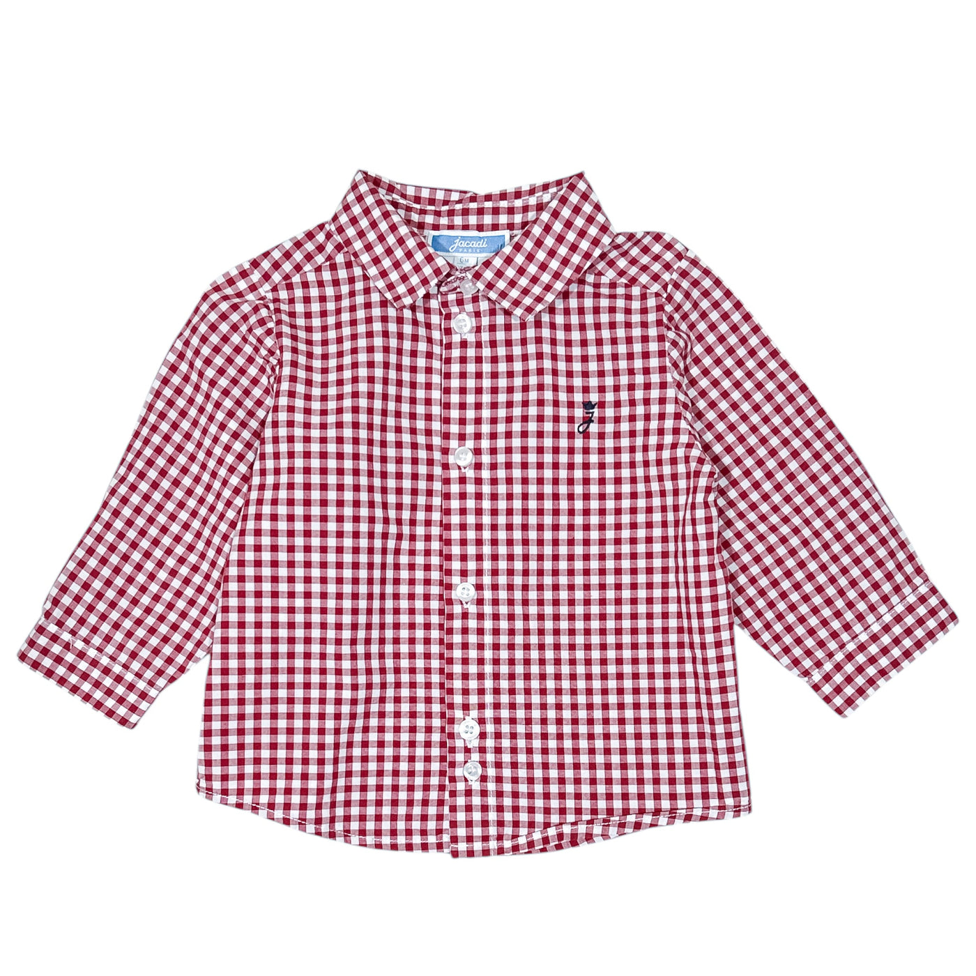 Chemise à manches longues de seconde main en coton pour bébé garçon de 6 mois - Vue 1