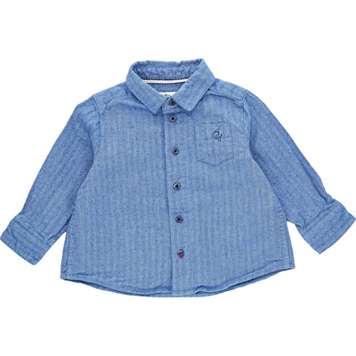 Chemise à manches longues de seconde main en coton pour bébé garçon de 9 mois - Vue 1