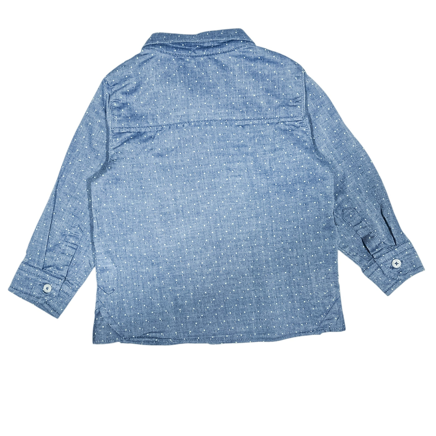 Chemise à manches longues de seconde main en coton pour bébé garçon de 9 mois - Vue 2
