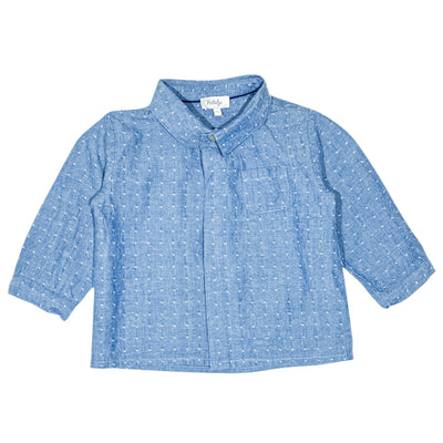 Chemise à manches longues de seconde main en coton pour bébé garçon de 9 mois - Vue 1