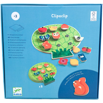 Jeu éducatif "Clipaclip" de seconde main en bois pour enfant à partir de 3 ans - Vue 2