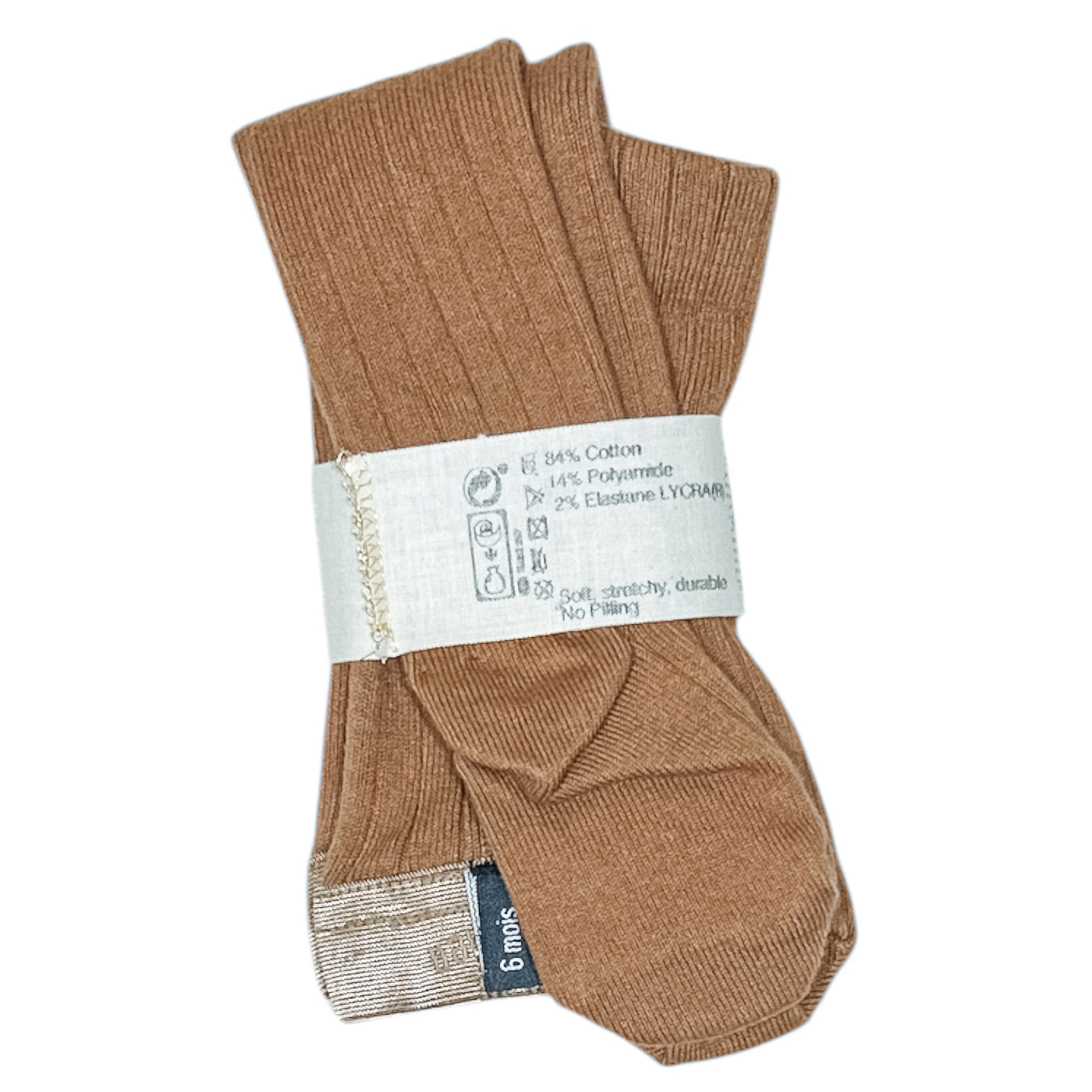 Collants de seconde main en coton et élasthanne pour bébé fille de 9 mois - Vue 2