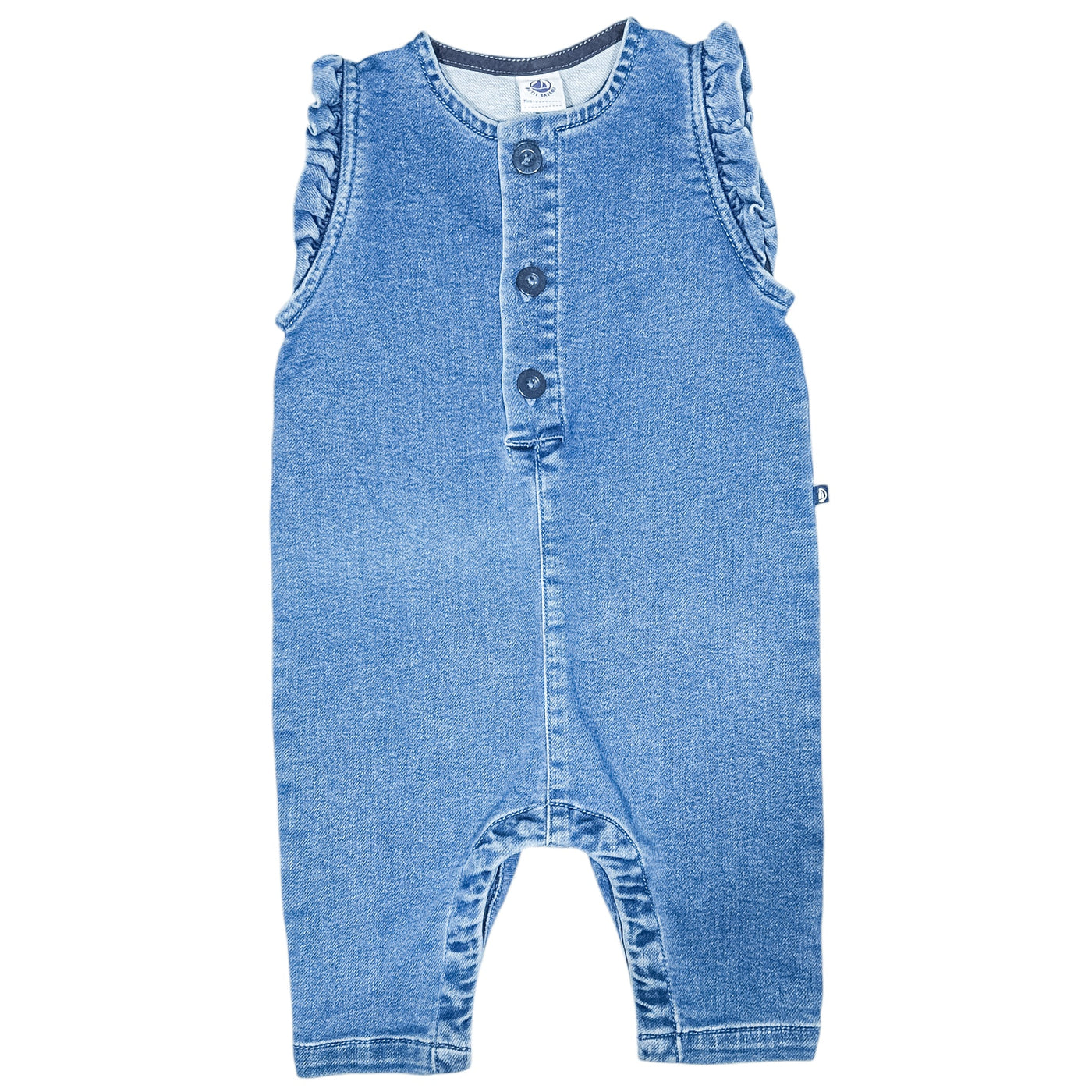 Combinaison de seconde main en jean pour bébé fille de 6 mois - Vue 1