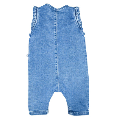 Combinaison de seconde main en jean pour bébé fille de 6 mois - Vue 2