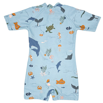 Combinaison anti-UV de seconde main en polyester recyclé pour bébé de 18 mois - Vue 2