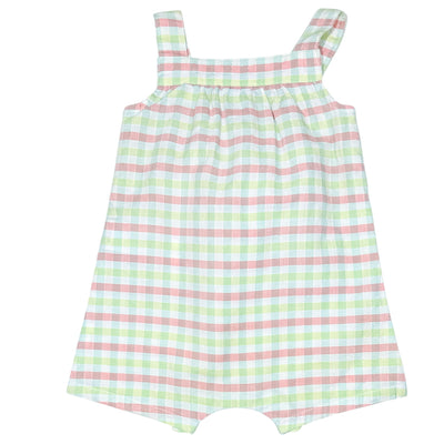 Combinaison courte de seconde main en coton pour bébé fille de 1 mois - Vue 2