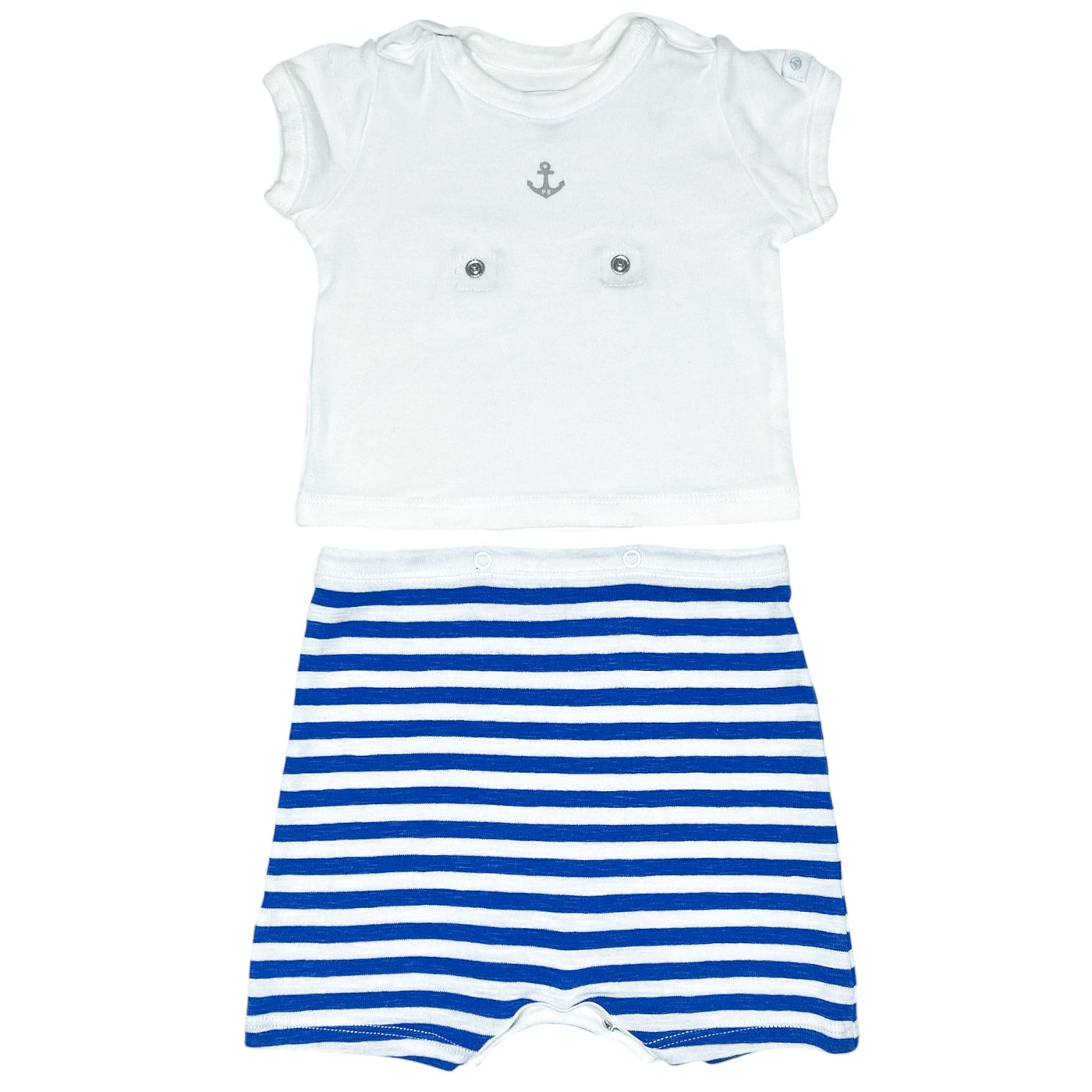 Combinaison courte de seconde main en coton pour bébé de 1 mois - Vue 1