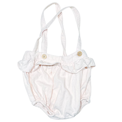 Combinaison courte de seconde main en velours pour bébé fille de 1 mois - Vue 2