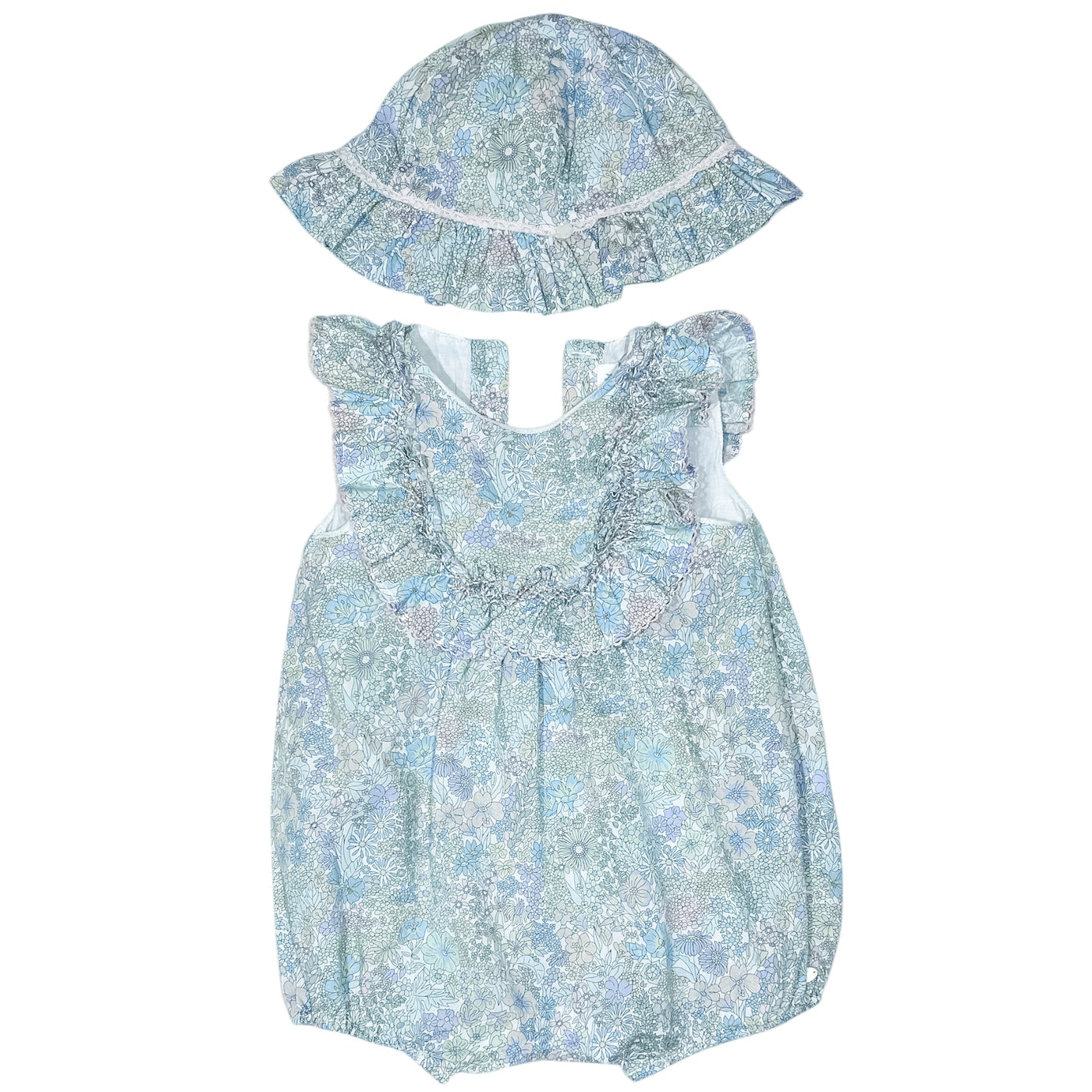 Combinaison courte de seconde main en coton pour bébé fille de 12 mois - Vue 1