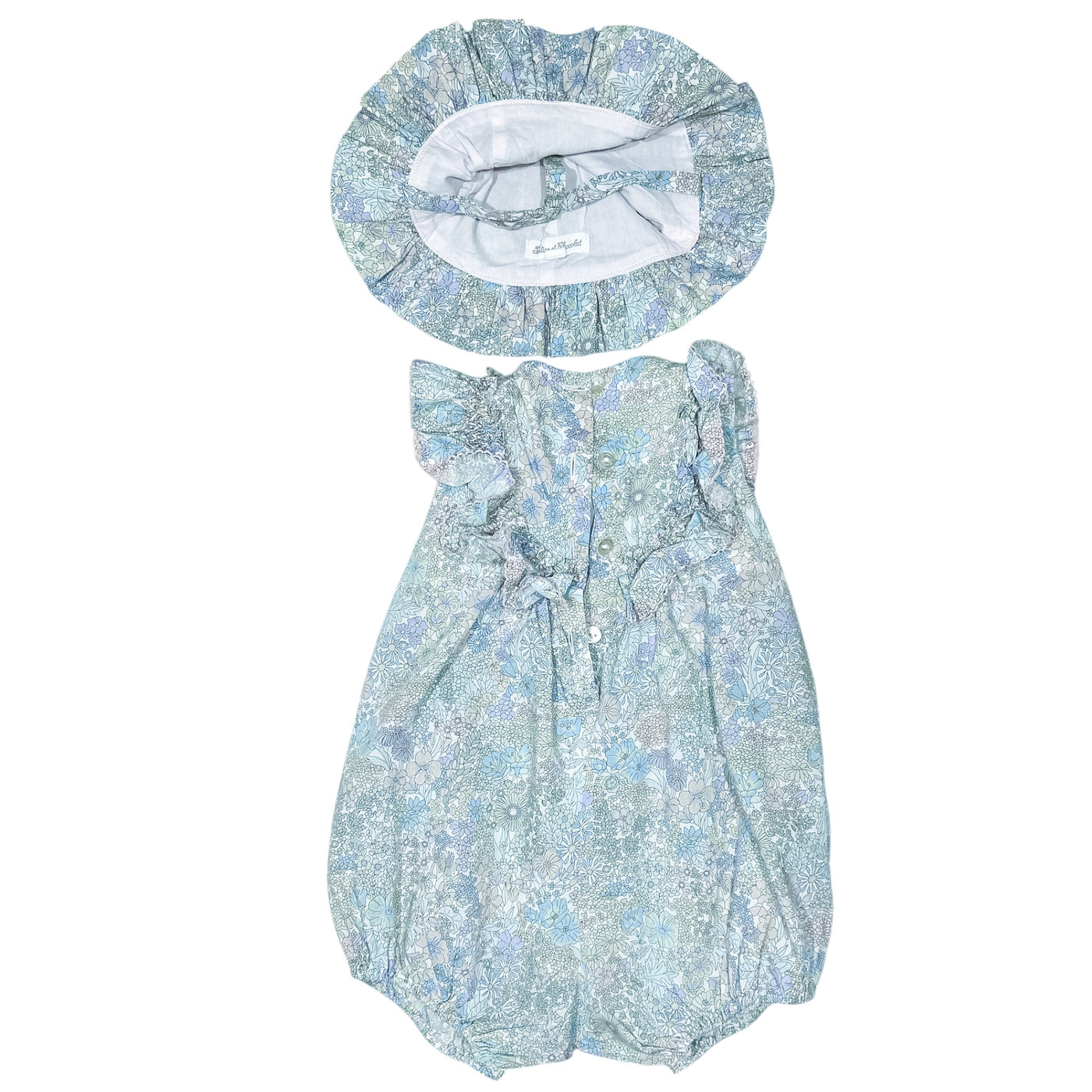 Combinaison courte de seconde main en coton pour bébé fille de 12 mois - Vue 2