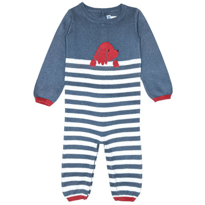 Combinaison courte de seconde main en coton et cachemire pour bébé de 12 mois - Vue 1