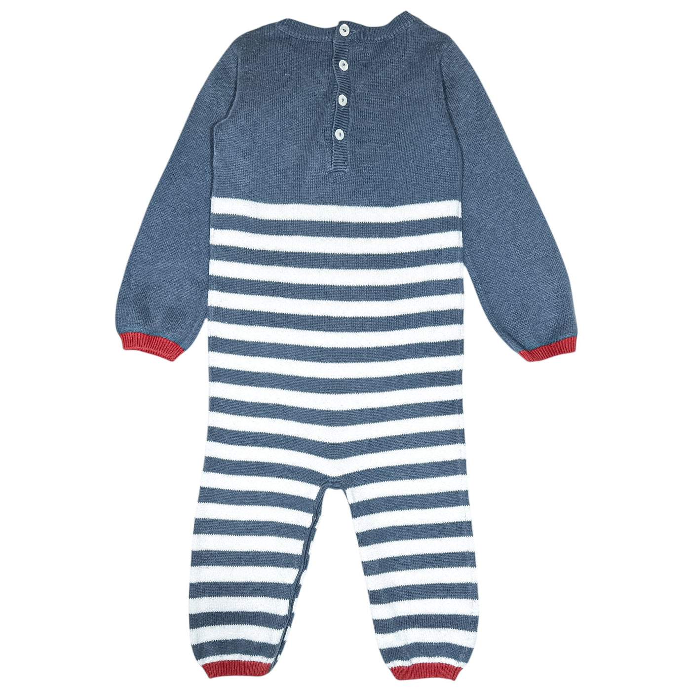 Combinaison courte de seconde main en coton et cachemire pour bébé de 12 mois - Vue 2