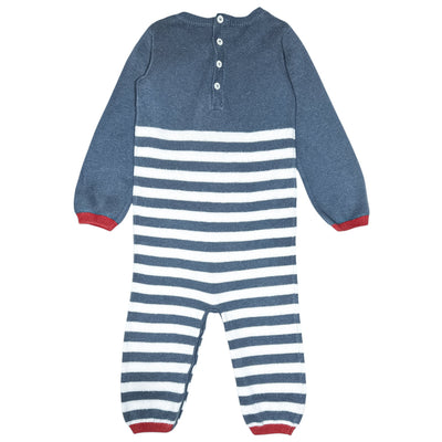 Combinaison courte de seconde main en coton et cachemire pour bébé de 12 mois - Vue 2