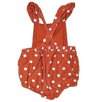 Combinaison courte de seconde main en velours pour bébé fille de 12 mois - Vue 2