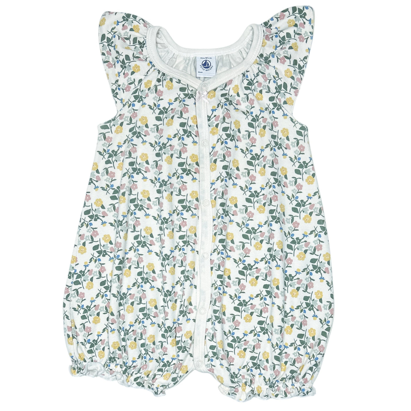 Combinaison courte de seconde main en coton pour bébé fille de 18 mois - Vue 1