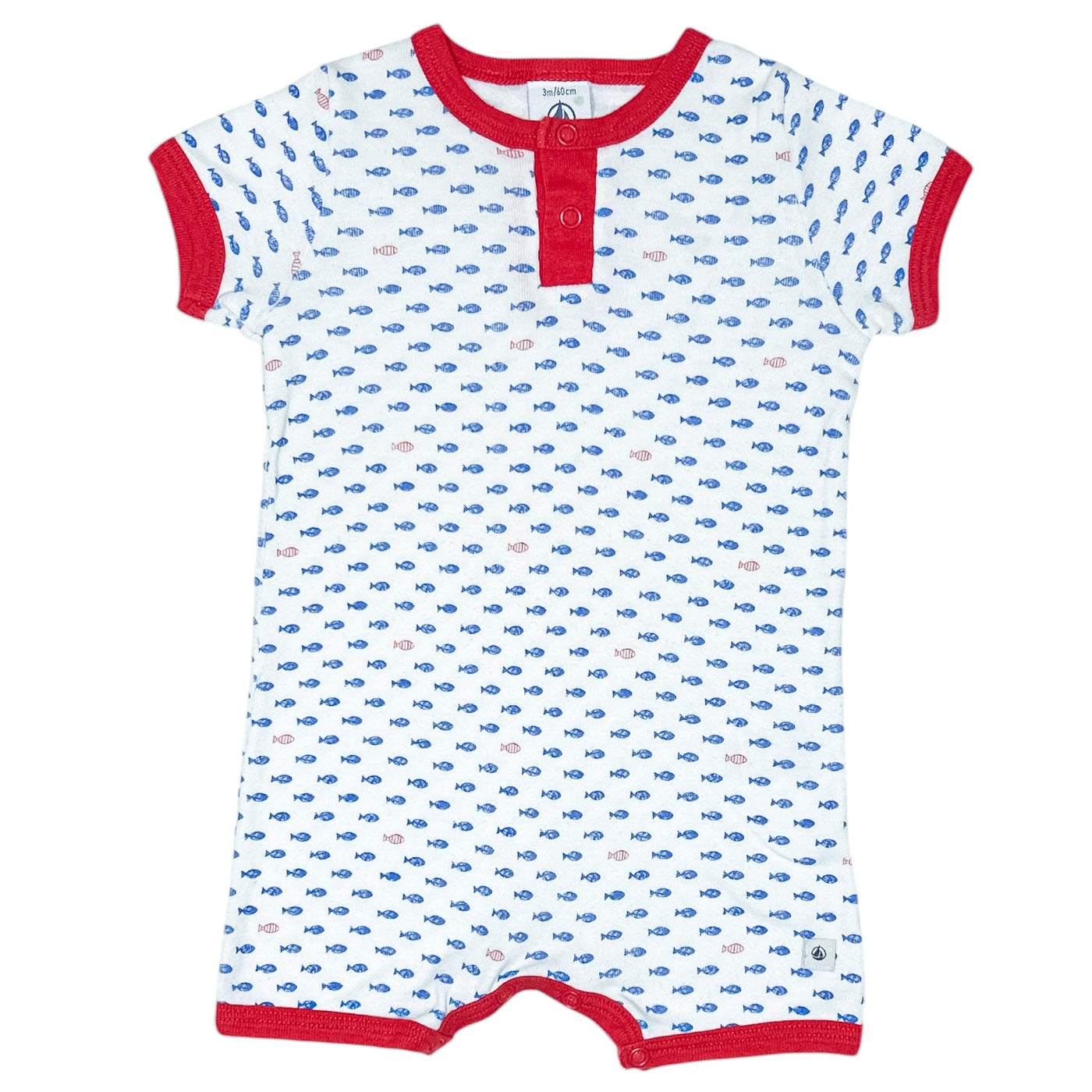 Combinaison courte de seconde main en coton pour bébé de 3 mois - Vue 1