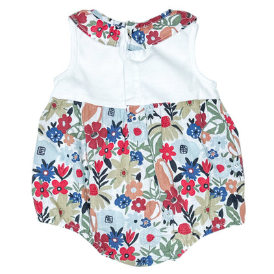 Combinaison courte de seconde main en coton bio pour bébé fille de 3 mois - Vue 2