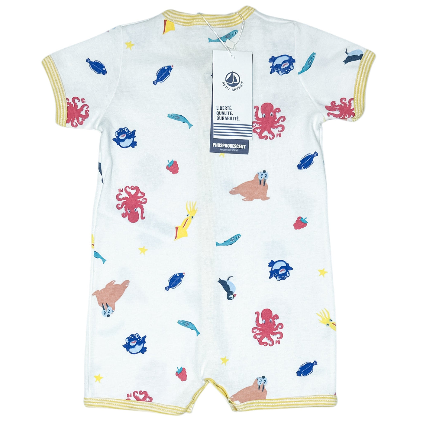 Combinaison courte de seconde main en coton bio pour bébé de 3 mois - Vue 2