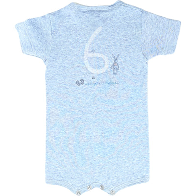 Combinaison courte 6 mois en coton
