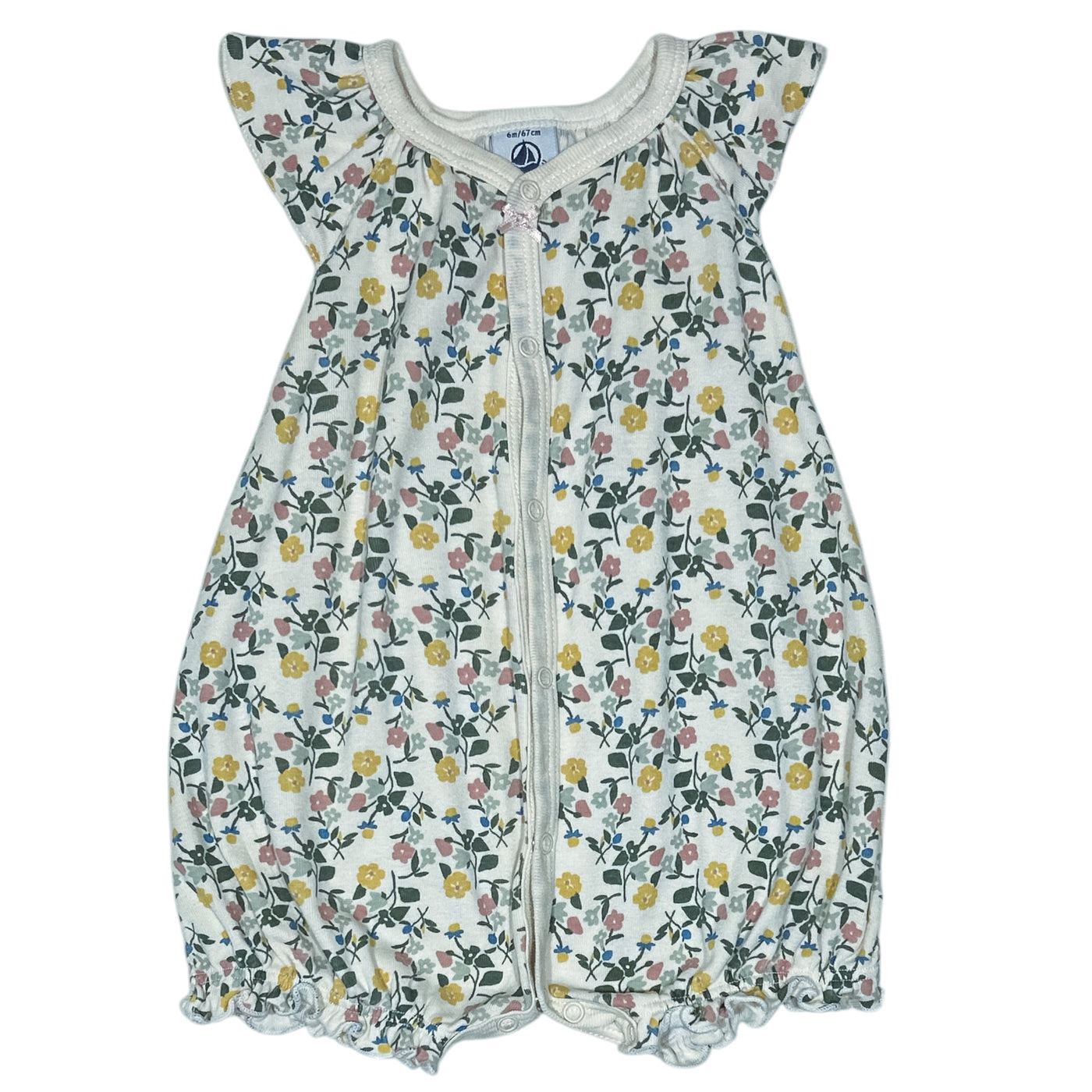 Combinaison courte de seconde main en coton pour bébé fille de 6 mois - Vue 1