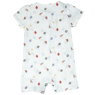 Combinaison courte de seconde main en coton bio pour bébé fille de 6 mois - Vue 2