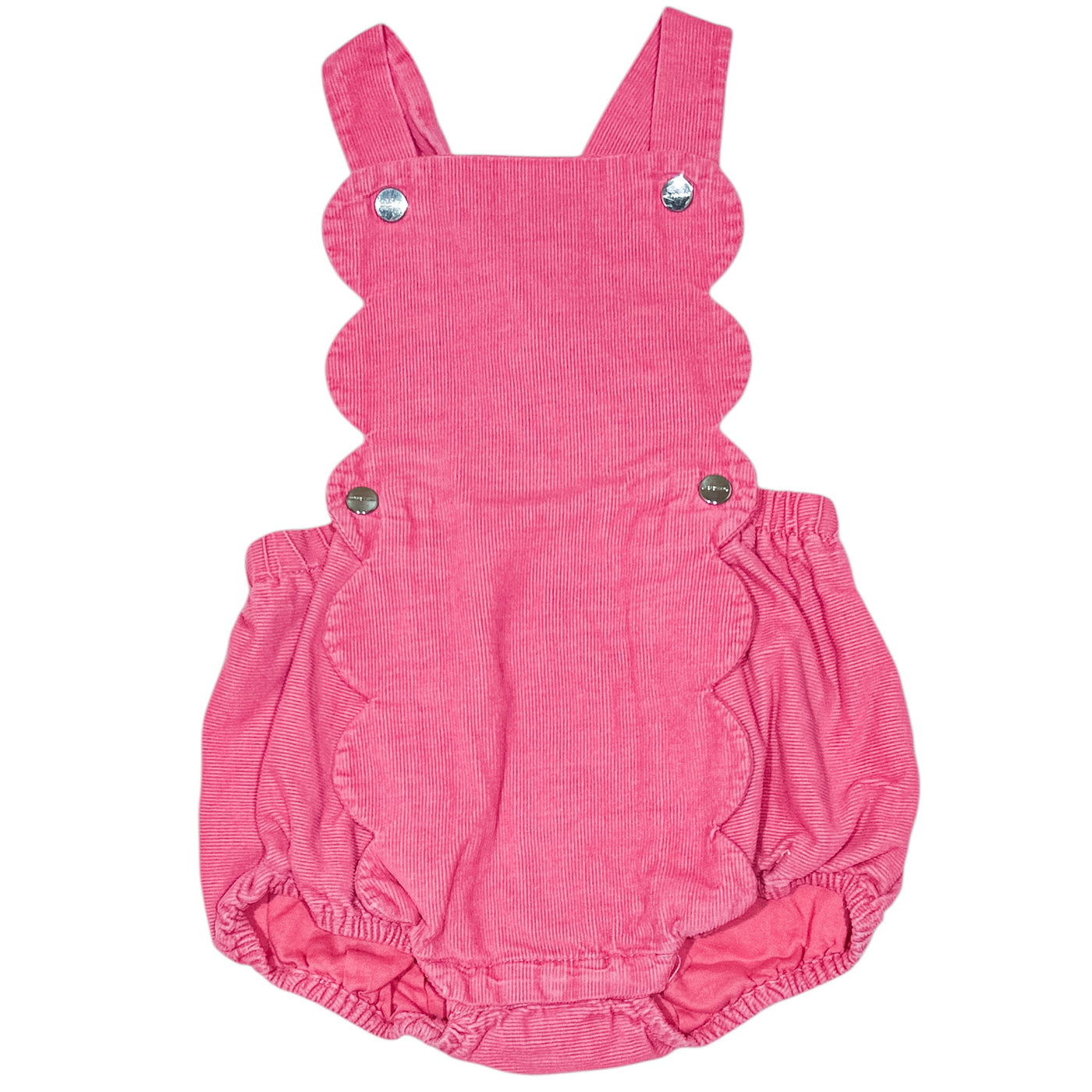 Combinaison courte de seconde main en velours pour bébé fille de 6 mois - Vue 1