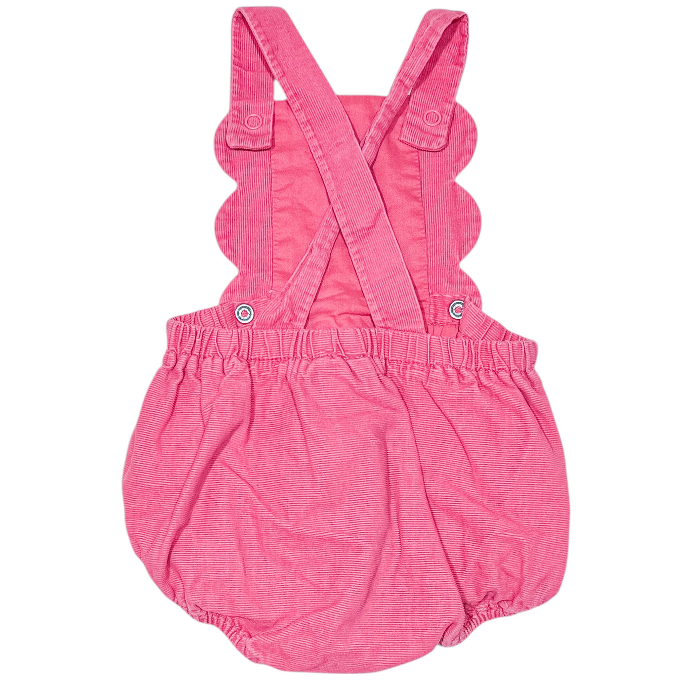 Combinaison courte de seconde main en velours pour bébé fille de 6 mois - Vue 2