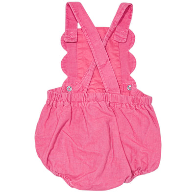 Combinaison courte de seconde main en velours pour bébé fille de 6 mois - Vue 2