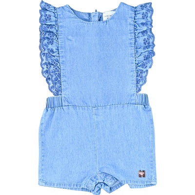 Combinaison courte de seconde main en coton pour bébé fille de 9 mois - Vue 1