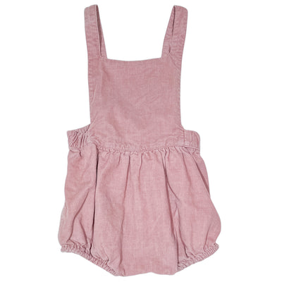 Combinaison courte de seconde main en velours pour bébé fille de 9 mois - Vue 1