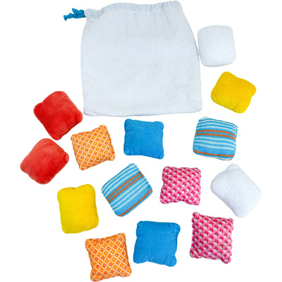 Jouet d'éveil "Coussins sensoriels" de seconde main en coton bio pour enfant à partir de 18 mois - Vue 1