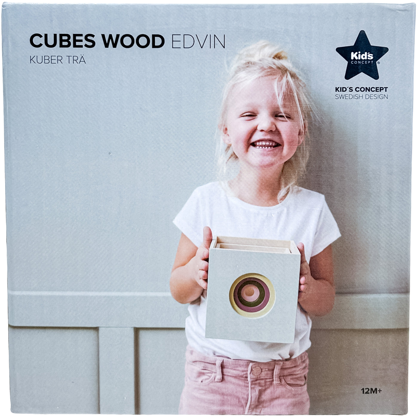 Cubes 5 pcs Edvin en bois