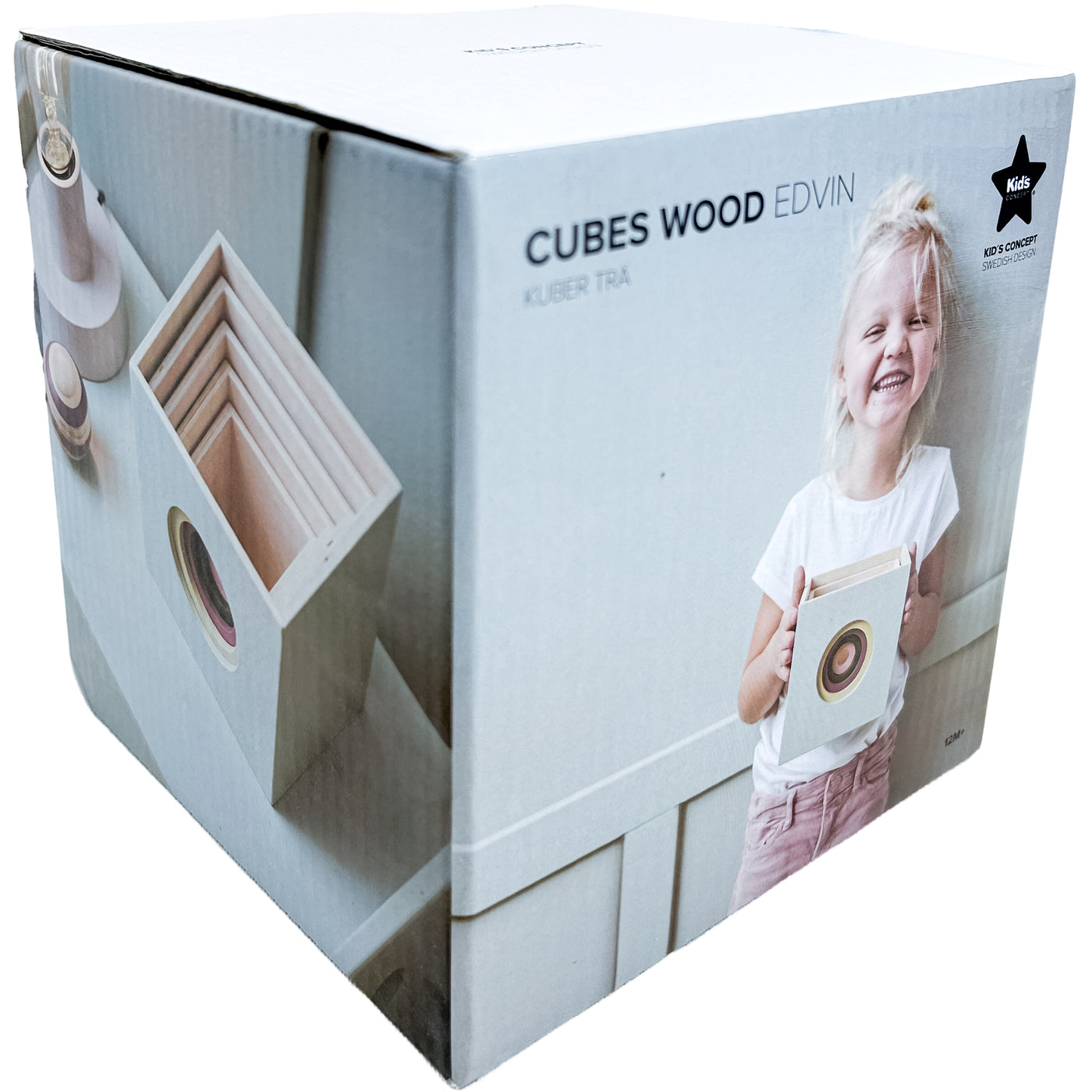 Cubes 5 pcs Edvin en bois