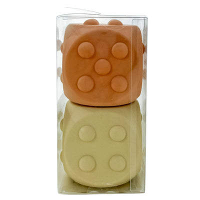 Set de cubes d'activités "Cubes dés d'activités Lot de 2" de seconde main en silicone pour enfant à partir de 12 mois - Vue 2