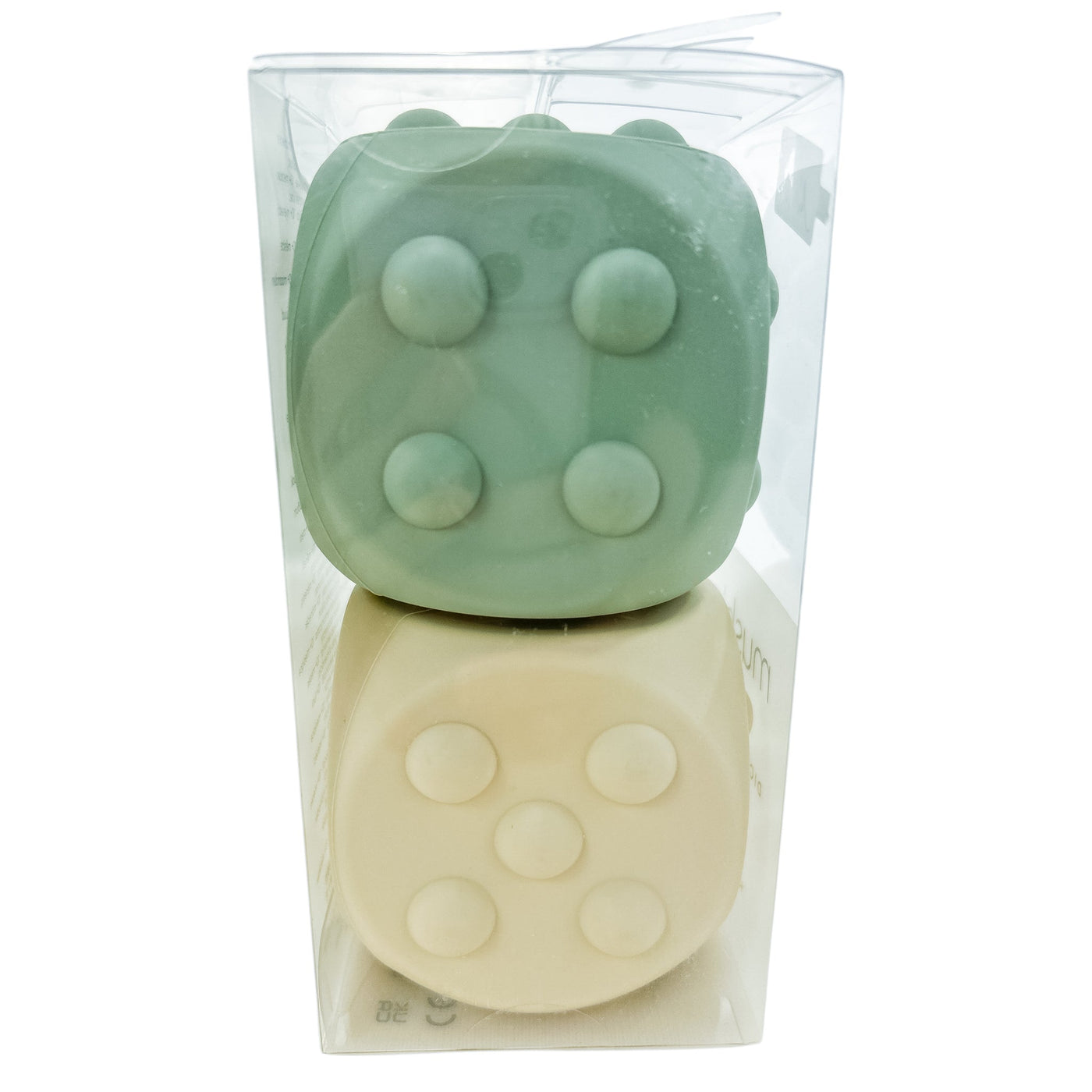 Set de cubes d'activités "Cubes dés d'activités Lot de 2" de seconde main en silicone pour enfant à partir de 12 mois - Vue 2