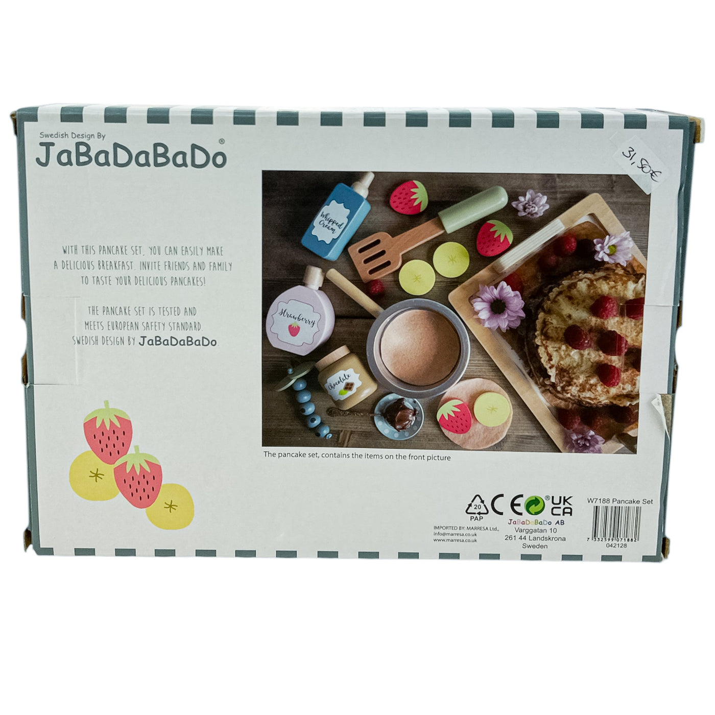 Accessoire de dinette "Set de cuisine - Pancakes" de seconde main en bois pour enfant à partir de 24 mois - Vue 2