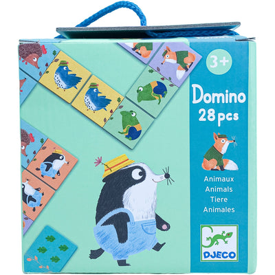 Jeu de dominos "Domino animaux 28 pièces" de seconde main pour enfant à partir de 3 ans - Vue 1