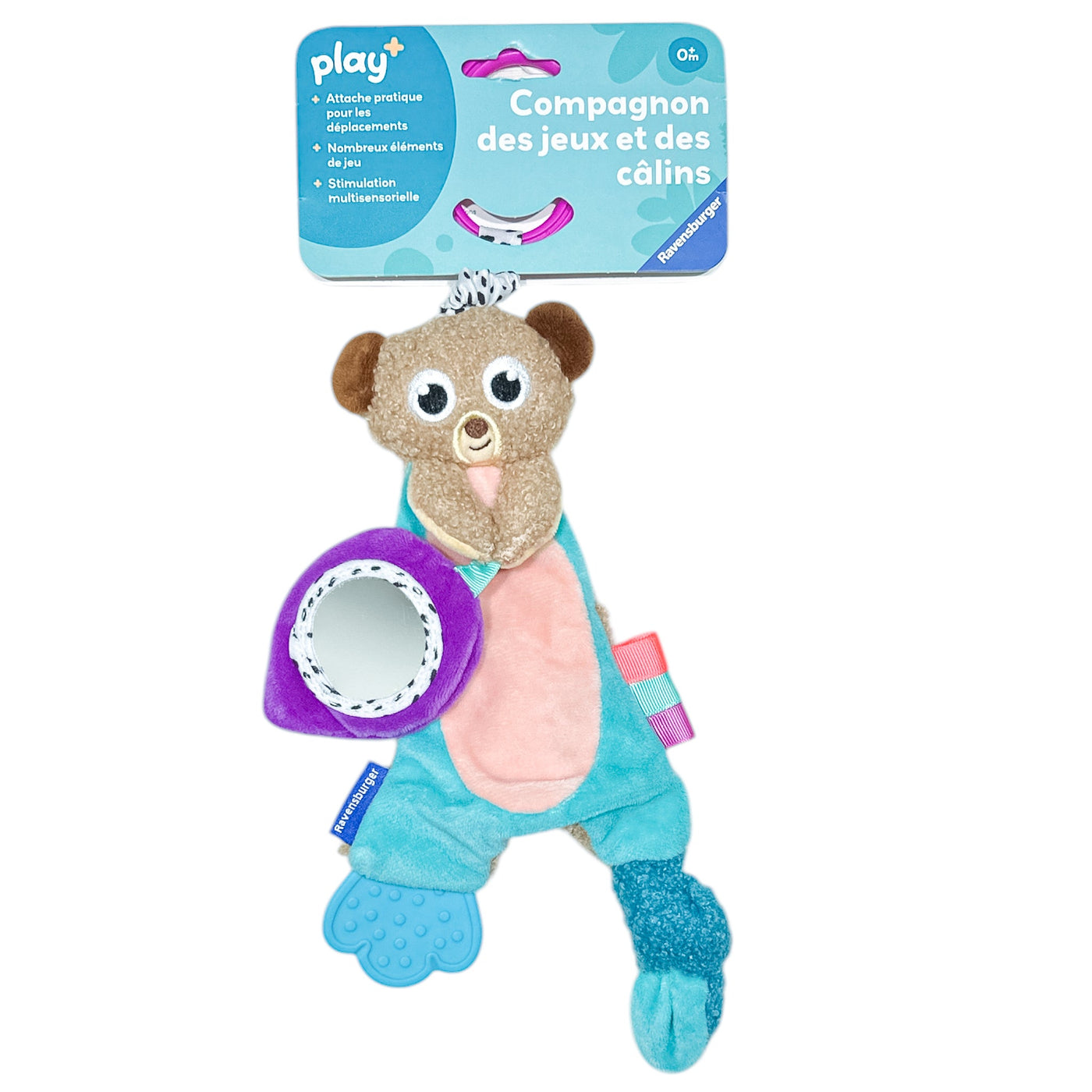 Peluche d'éveil "Doudou" de seconde main en tissu pour enfant dès la naissance - Vue 1