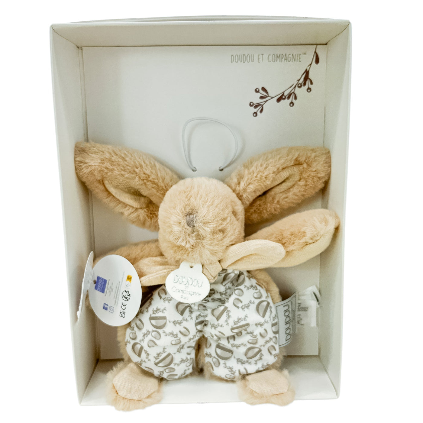 Doudou "Doudou lapin" de seconde main en tissu pour enfant dès la naissance - Vue 2