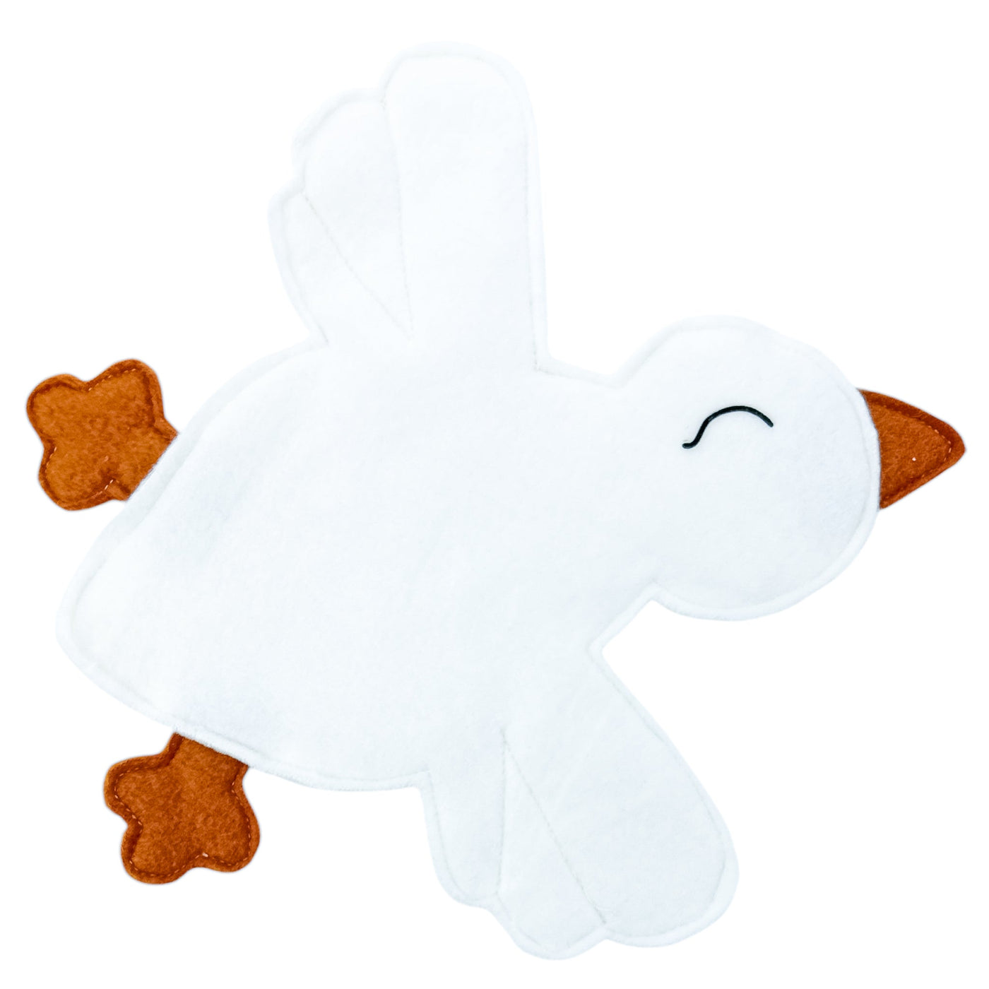 Doudou "Doudou plat oie" de seconde main en tissu pour enfant dès la naissance - Vue 1