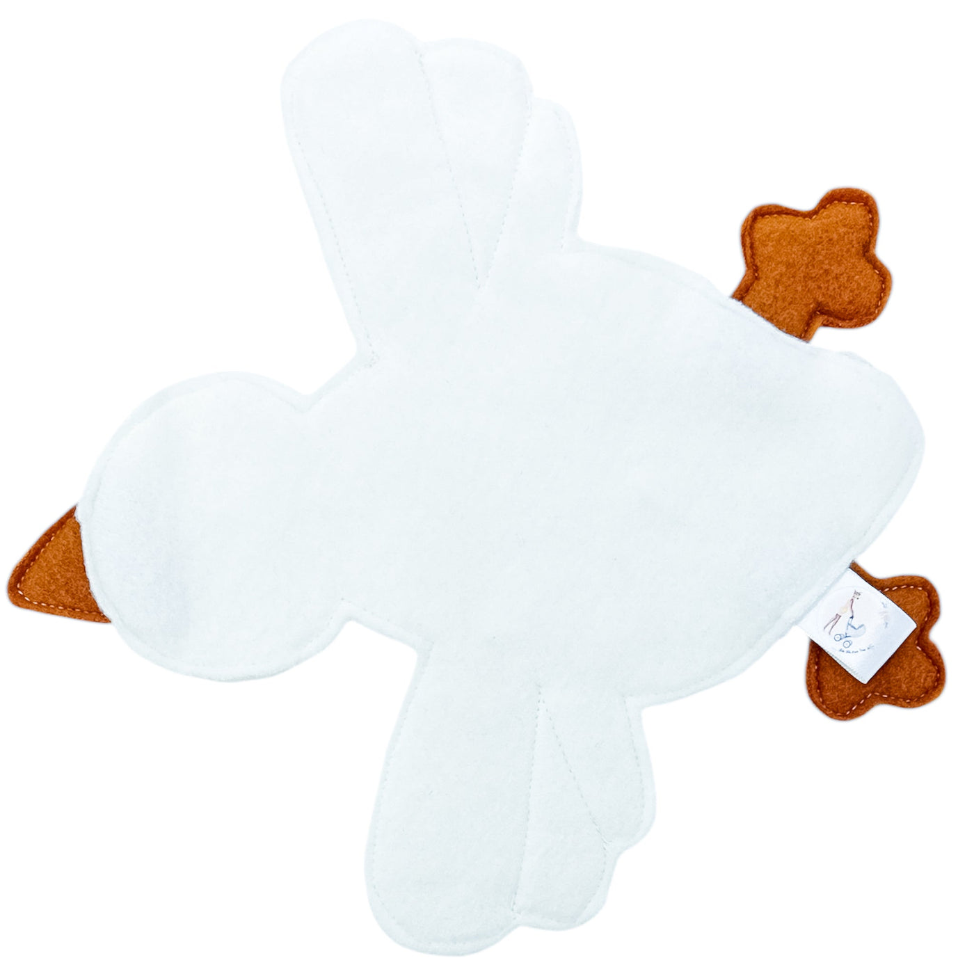 Doudou "Doudou plat oie" de seconde main en tissu pour enfant dès la naissance - Vue 2