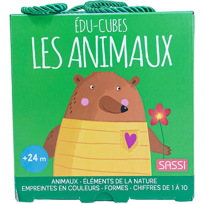 Set de cubes d'activités "Édu-cubes Les animaux" de seconde main pour enfant à partir de 2 ans - Vue 1