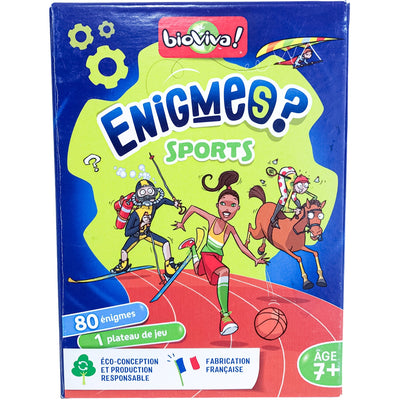 Jeu de plateau "Enigmes Sports" de seconde main pour enfant à partir de 6 ans - Vue 1