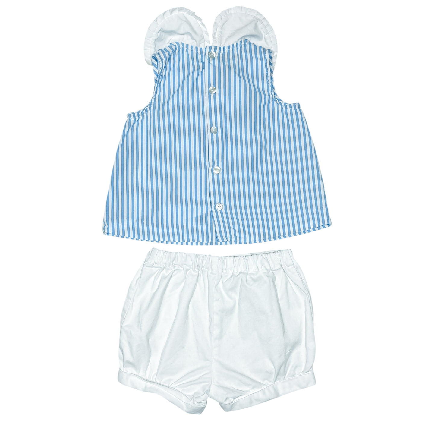 Ensemble Blouse sans manches + Short 12 mois en coton