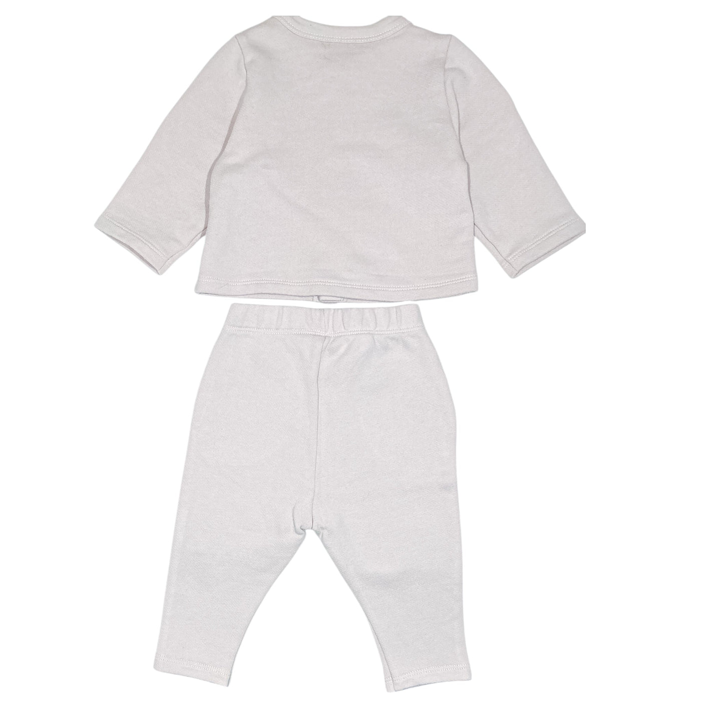 Ensemble cardigan + pantalon de seconde main en coton pour bébé fille de 6 mois - Vue 2