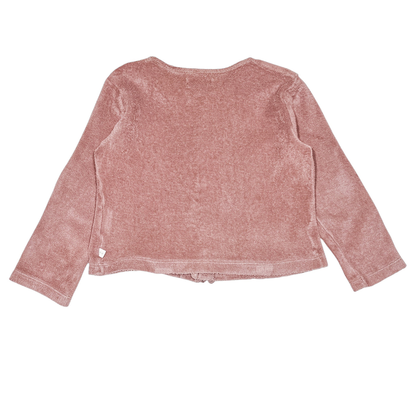Ensemble cardigan + sarouel de seconde main en matière éponge pour bébé fille de 12 mois - Vue 2