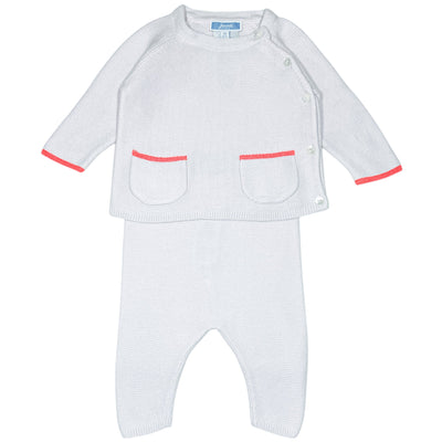Ensemble pull + legging de seconde main en coton pour bébé fille de 3 mois - Vue 1